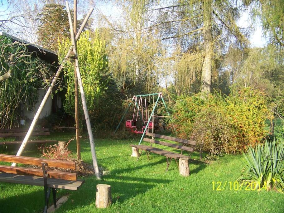 Gartentraum, Feuergrill, Kids-Spielwelt, 4Raeume 哈特恩斯特恩 外观 照片